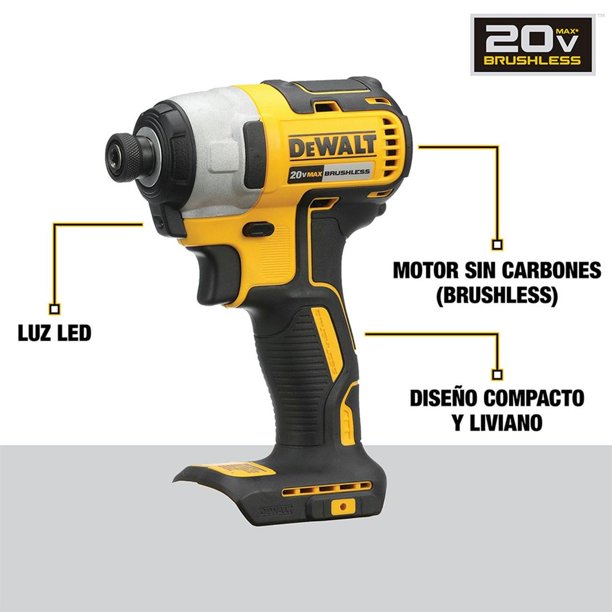 Ripley - ATORNILLADOR DE IMPACTO XR 20V DEWALT DCF887D1/ 1 BATERIA