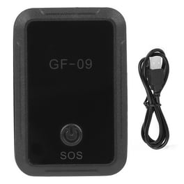 Dispositivo de Mini Posicionador GPS Localizador de coches en tiempo real  Dispositivo de seguimiento GSM/GPRS APP Control remoto GF-09,Dispositivo de