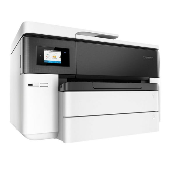 impresora multifuncional color hp officejet pro 7740 tabloide escaner cama doble carta 34 ppm inalambrica ethernet