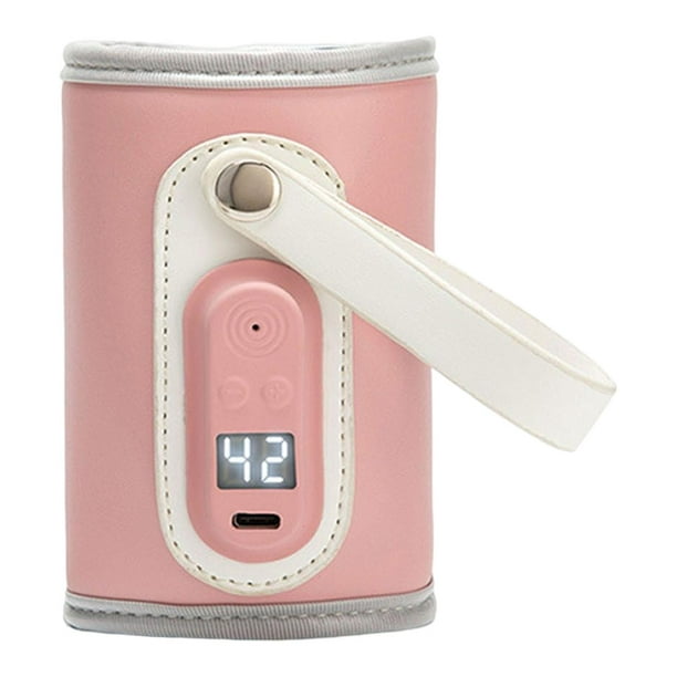 ikasus Calentador de botellas portátil USB para viaje, calentador de  botellas para bebé, calentador de biberones, ligero, universal, de tres