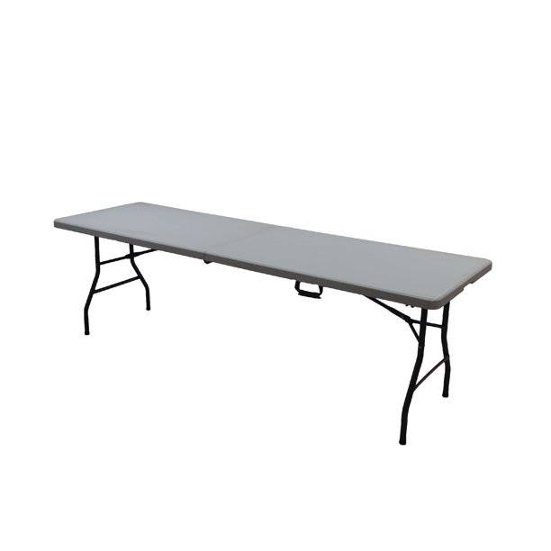 Mesa Plegable De Plástico Loomber Z180 Blanca 180 Cm