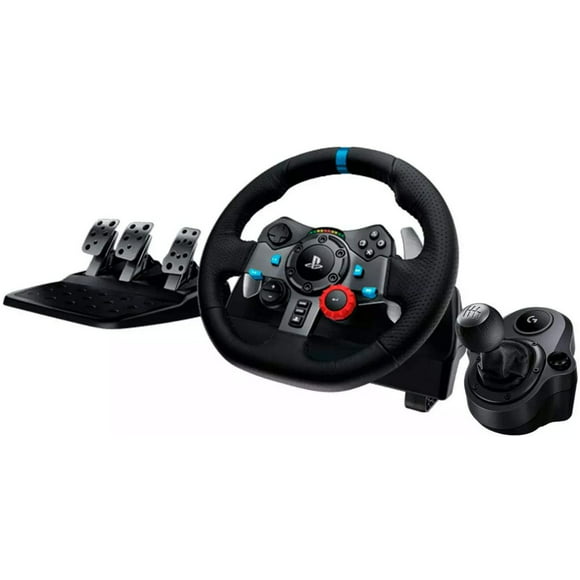 kit gamer volante palanca pedales logitech para playstation 3 4 y pc logitech g29 941000110 941000119