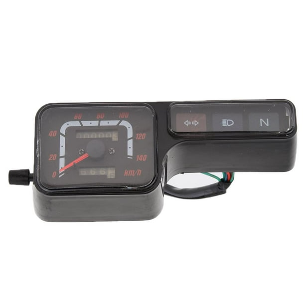 Velocímetro Digital para motocicleta, luz indicadora, indicador de  velocidad del tacómetro, indicado Sharpla Velocímetro del tablero