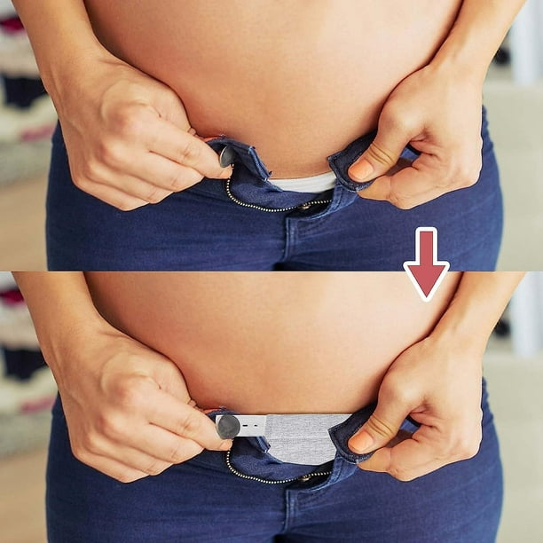 Cinturón extensor pantalones embarazo y postparto