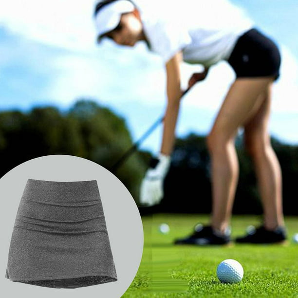 de tenis ligera con pantalones cortos Activewear de para deporte golf Gris clar Colcomx Faldas de tenis | Walmart en línea
