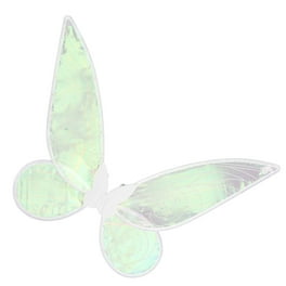 2 unids copo de nieve mariposa alas niña vestido blanco mariposas alas  mariposas alas alas para vestir niña