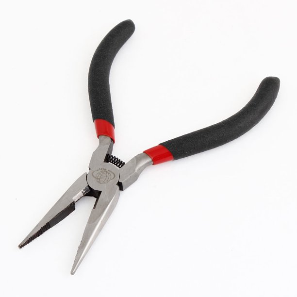 Dykes Needle Nose Pliers with Wire Cutter (5-Inch)