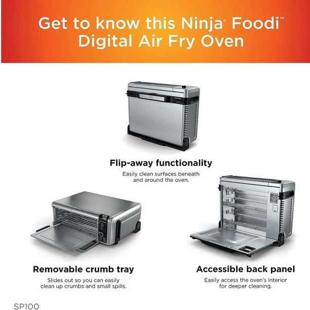 Productos Importados en Oferta Guatemala - Ninja Foodi Horno digital de  aire de 1800 watts con horno de convección, tostadora, freidora de aire El  horno para freír Ninja Foodi Digital Air Fry