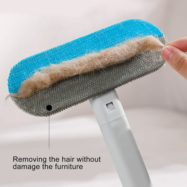Cepillo quitapelusas para mascotas removedor de pelo para mascotas  bidireccional reutilizable largo fácil limpieza para uso diario para  alfombras ANGGREK Otros