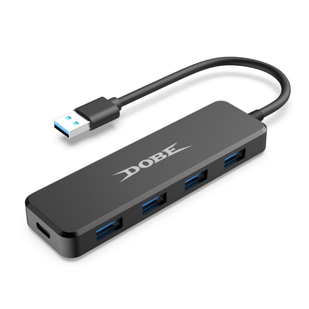 HUB USB 3,0 de alta velocidad, 4 puertos