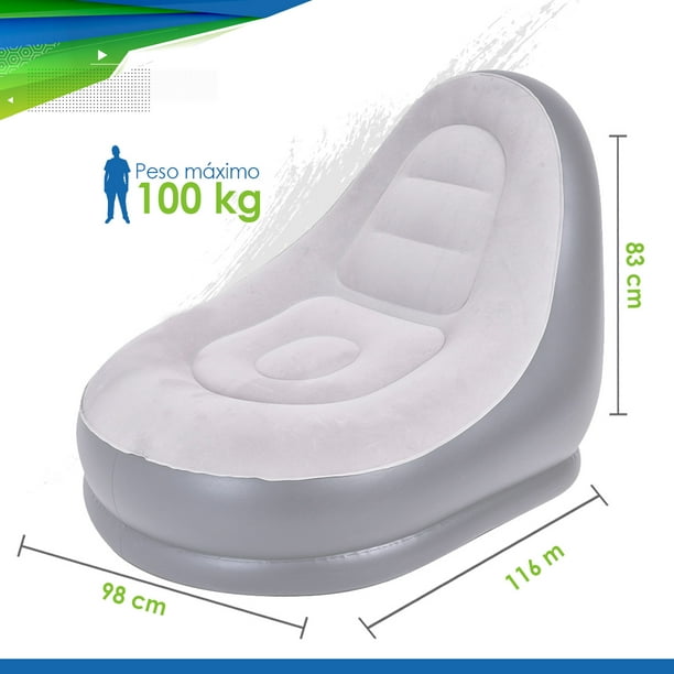 Albarato • Asiento puff inflable