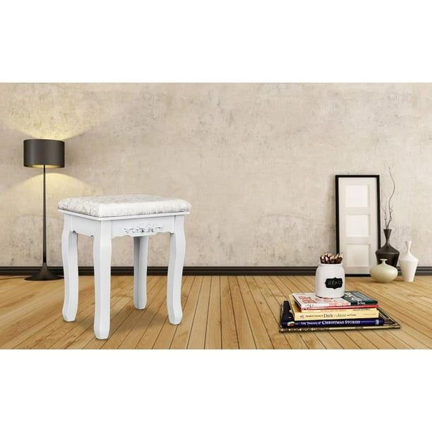 Taburete Tocador Blanco Tamsin - Bien Home Muebles y Electrónica – Bien  Home Furniture