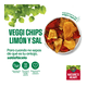 thumbnail image 5 of Mezcla de vegetales Nature's Heart Veggi Chips limón y sal 40 g, 5 of 5