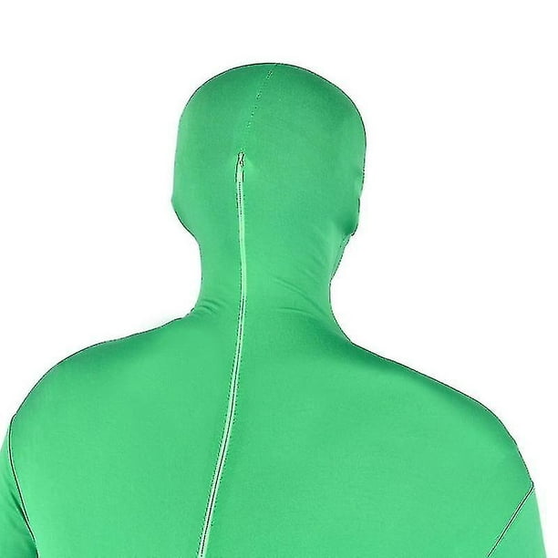 Traje de pantalla verde de cuerpo elástico, mono ajustado con efecto  Invisible, disfraz Unisex para foto y Video, Festival de efectos especiales