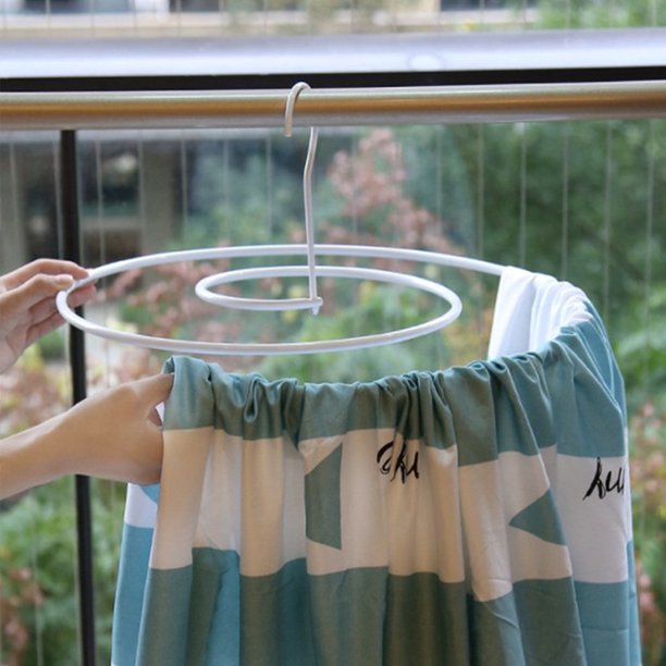 Space-saving Stainless Steel Spiral Drying Rack For Clothes