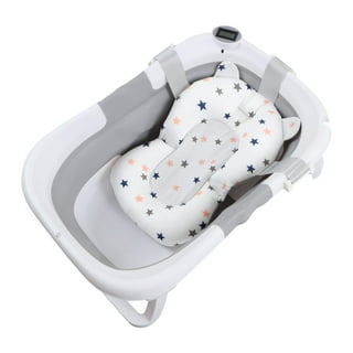Cambiador de pañales de pie plegable para bebé, bañera de lactancia con  bañera, cambiador de pañales para bebé - AliExpress