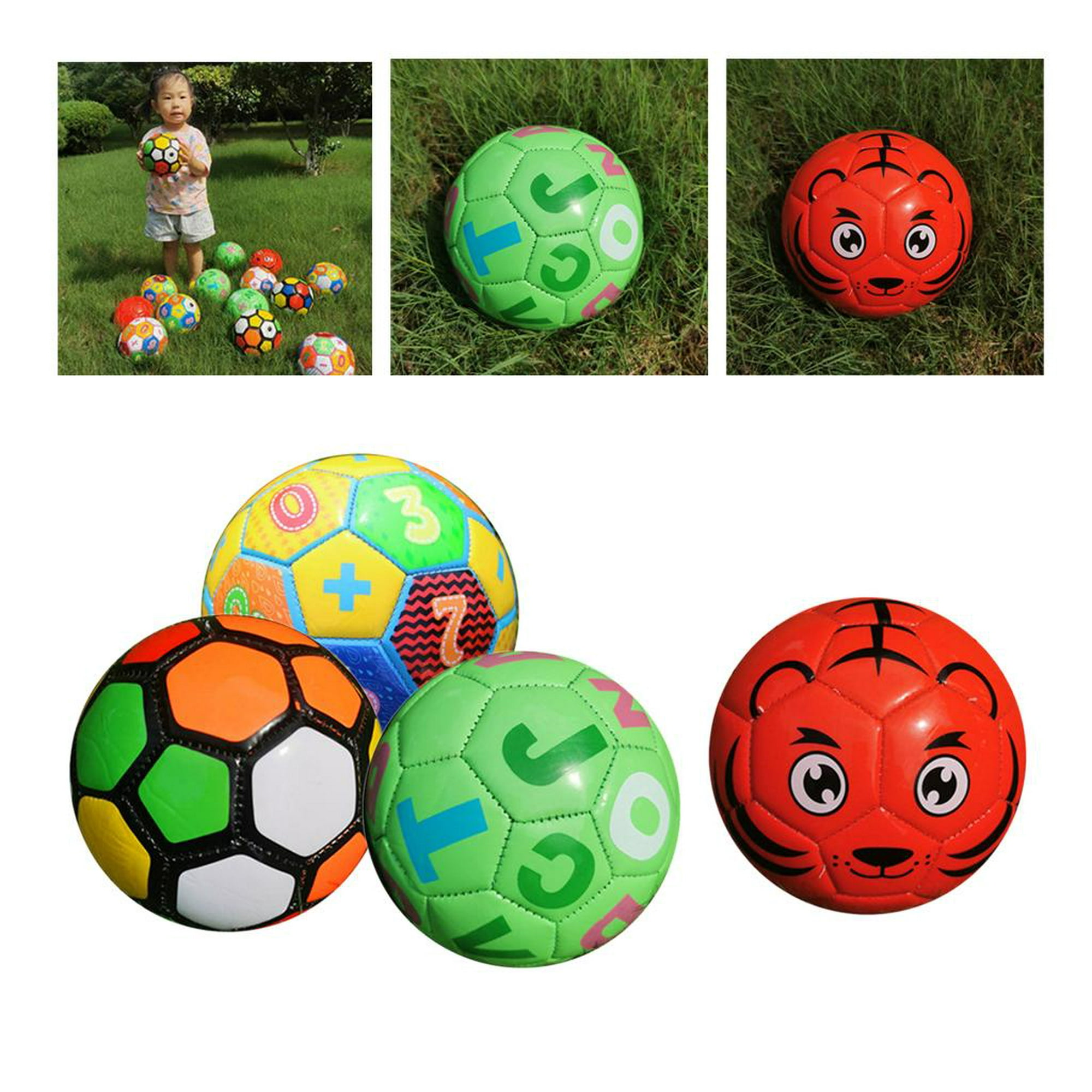 4 paquetes de pelota de fútbol para niños, para niños, pelota de espuma  para entrenamiento, juguetes recreativos Soledad Balón de fútbol para niños