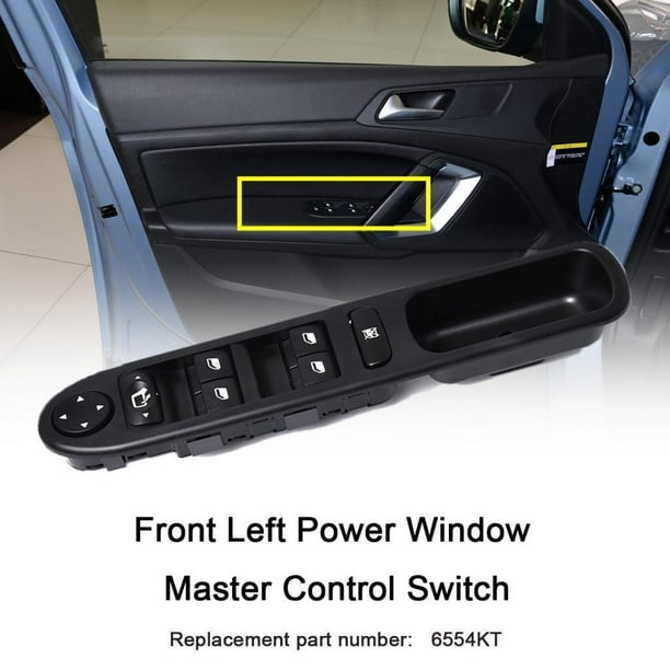 2 Interruptores De Ventana Principal Cromados Para Golf B7 : 5G0959857C  Cola Interruptor de ventana de energía eléctrica