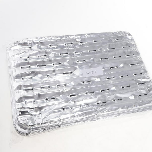20 Paquetes de Bandejas de Papel de Aluminio, Bandejas Desechables de ,  Ideales para en Interiores. BLESIY Sartenes desechables de papel de  aluminio