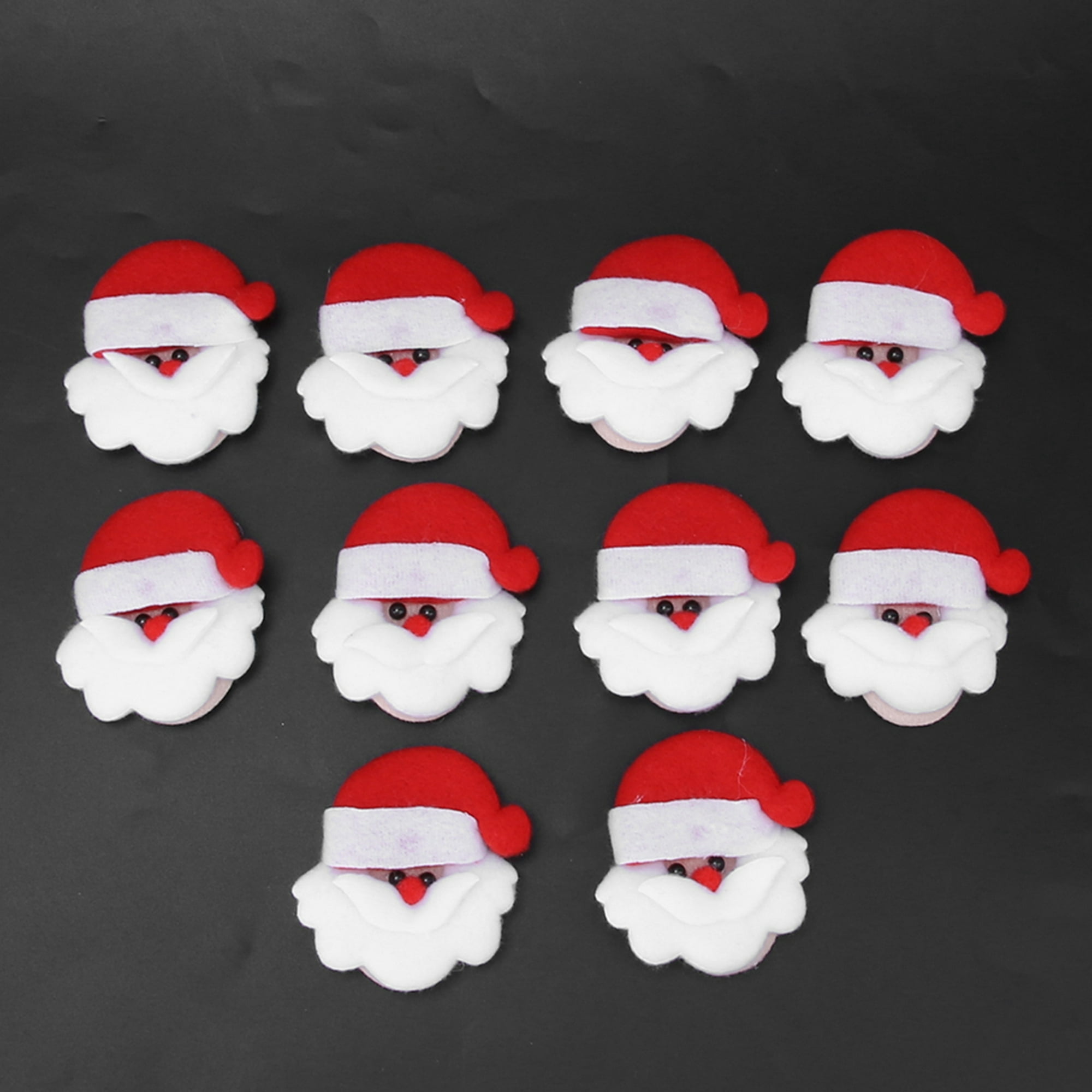 Santa Felt Stickers