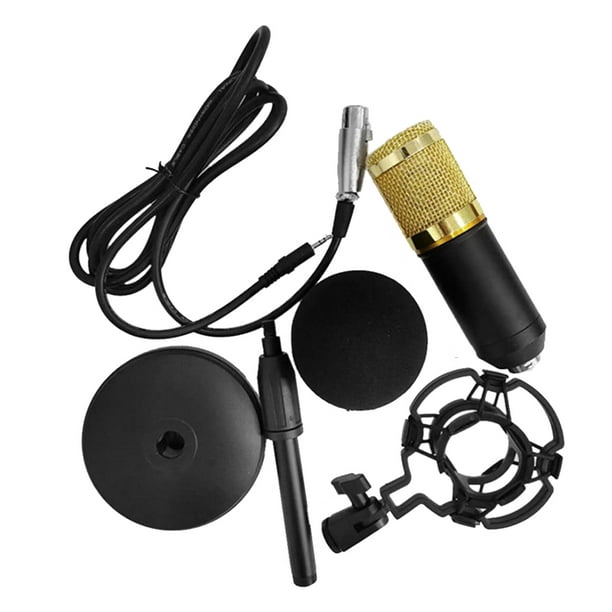 Kit Profesional Microfono Condensador Grabación Estudio KTV Ele-Gate BM800