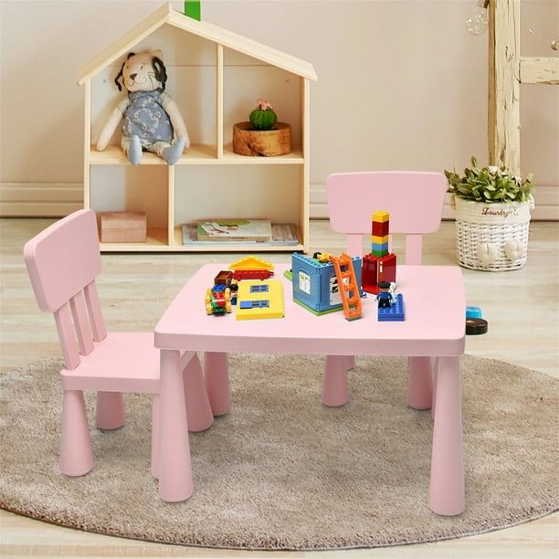 La impresión de agua juegos de mesa para niños, mesa y silla