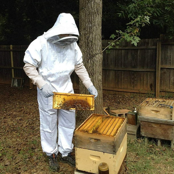 Traje de apicultor con velo - Chaqueta de traje de abeja profesional