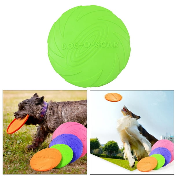 Frisbee Goma Tpr Resistente Para Perros Juguete