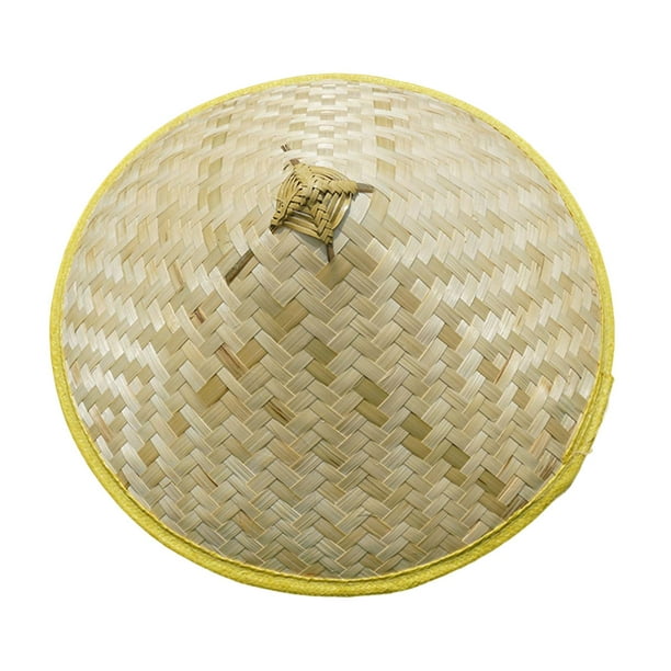 Sombrero trenzado de bambú Sombrero chino Sombrero oriental