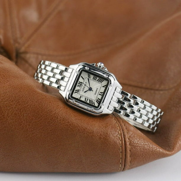 Relojes de lujo para mujer, reloj de pulsera de cuarzo femenino