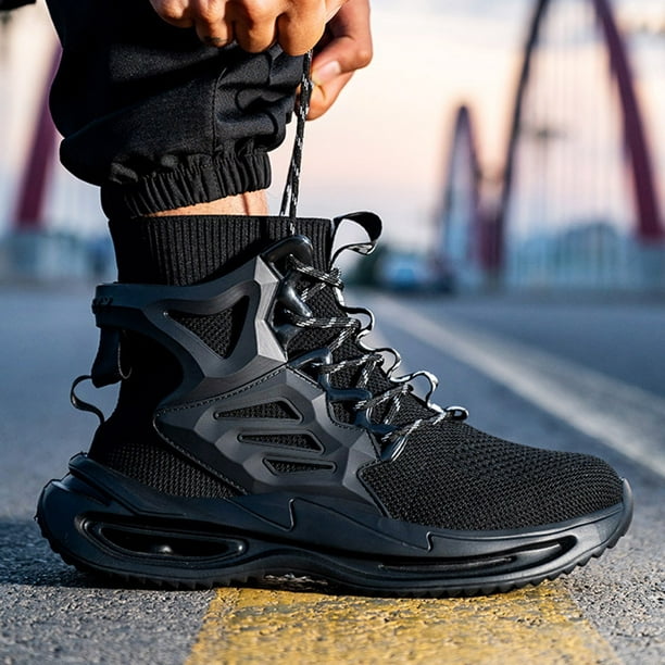 Comprar Zapatillas de trabajo para hombres Zapatos de seguridad con punta de  acero indestructibles Zapatos de trabajo para hombres y mujeres Botas de  trabajo de seguridad antipinchazos Zapatos de protección masculinos