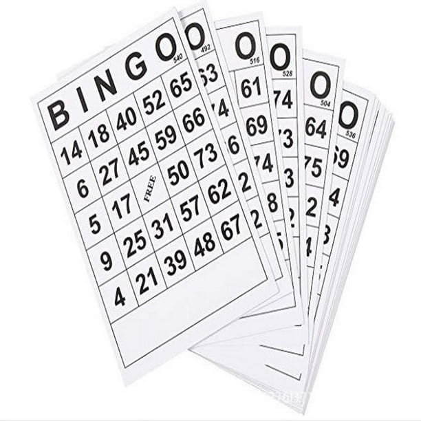 60 cartones de bingo no repetitivos Cartones BINGO juegos de  entretenimiento digital para niños oso de fresa Electrónica
