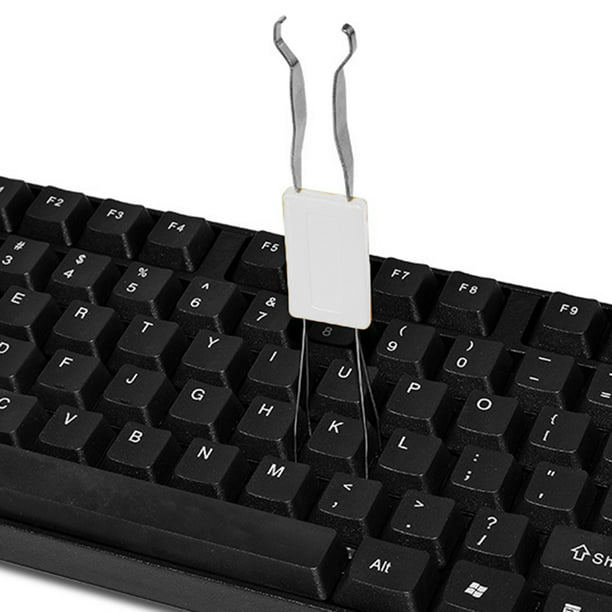 Extractor de teclas de teclado mecánico de 4 piezas con cepillos