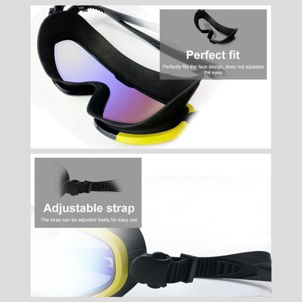 Gafas De Natación Impermeables Antivaho Gafas De Buceo Portátiles Gafas De  Protección Ocular Gafas De Natación Para Adultos Guardurnaity OD015608-01