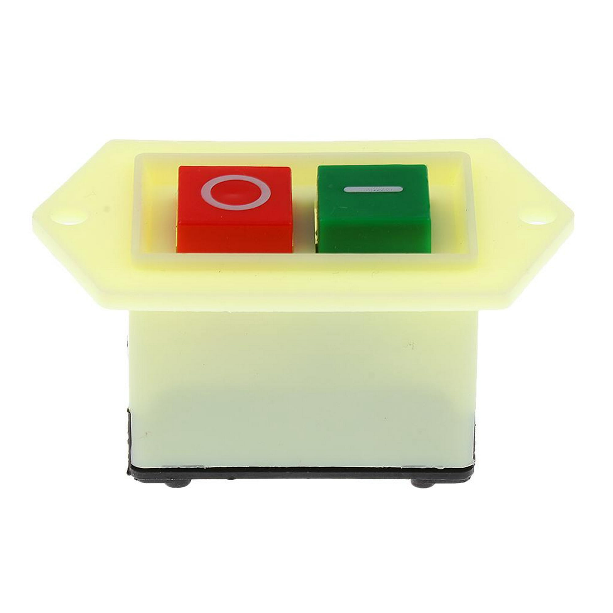 1 pieza 22 mm / 25 mm Momentánea a prueba de agua 1NO 1NC Botón LED Pulsador  12V Herramientas Verde kusrkot Interruptor de botón