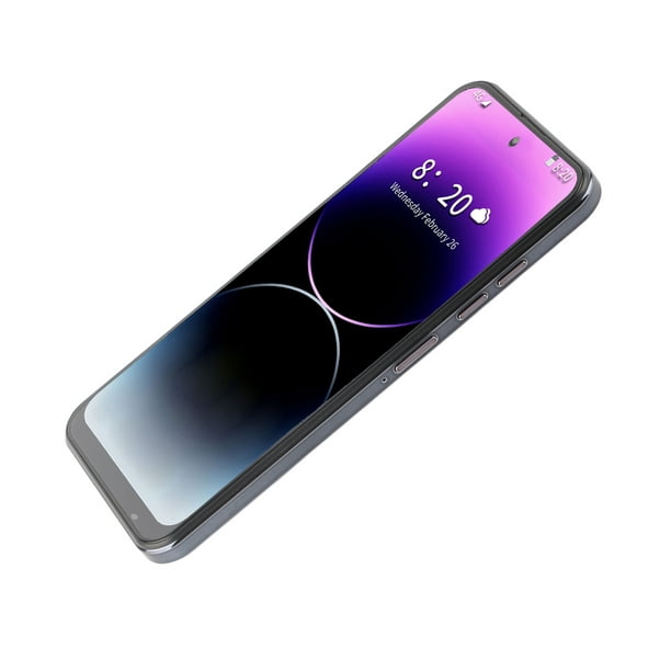 I14 ProMax Pantalla perforada de 6,7 pulgadas Teléfono inteligente 4G 4GB  RAM 128GB ROM 4000mah Teléfono celular desbloqueado para Android 12  100-240V Blanco Enchufe de EE. UU.