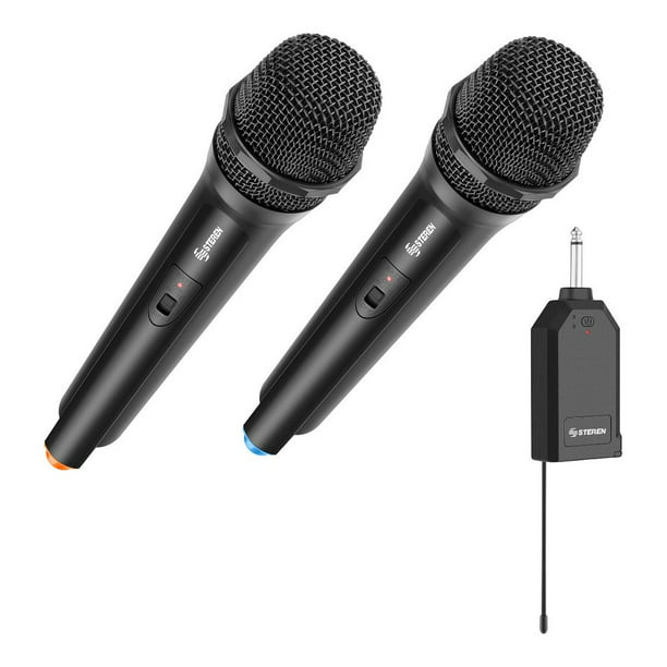 Microfono inalambrico 30 m de alcance VHF MIC-288 Steren MIC-288