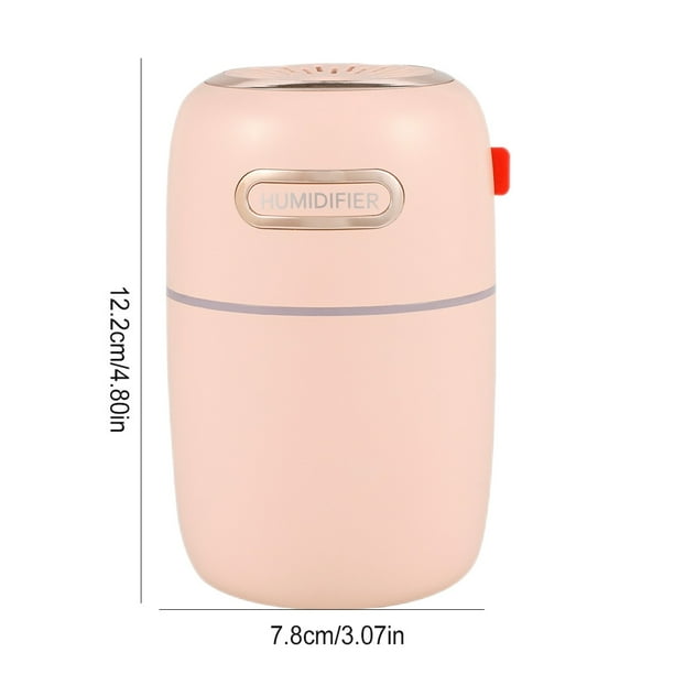 Difusor Humidificador USB Lata Rosa 260ml - Compra el Mejor