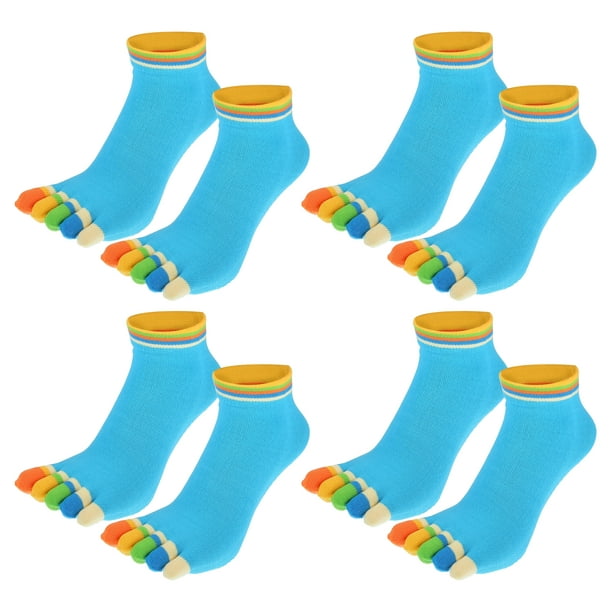 Nuevos calcetines de cinco dedos para hombre, conjunto de calcetines de  tubo medio para deportes, ocio, informales, de Punta corta - AliExpress