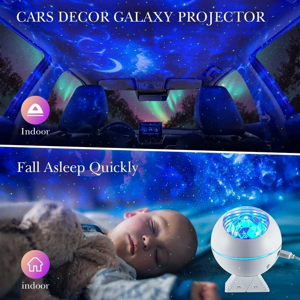 Proyector Galaxy, proyector Galaxy Light Led para dormitorio, nube