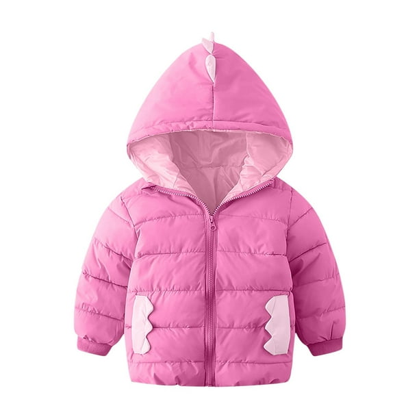  Ropa de moda con capucha abrigo de invierno para niños abrigo  de niño cálido chaqueta para niños chaqueta niñas abrigo y chaqueta niña  gato abrigo, Rosado : Ropa, Zapatos y Joyería