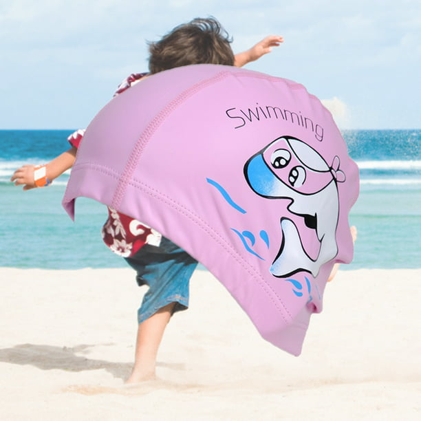 Gorros De Natación de baño de playa para niños Gorro de baño de dibujos animados de Sywqhk Para Estrenar | Walmart en línea