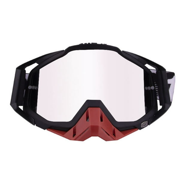 Gafas Motocross Gafas para casco de moto Elegantes gafas de esquí a prueba  de viento Apto para todot huangjie unisex
