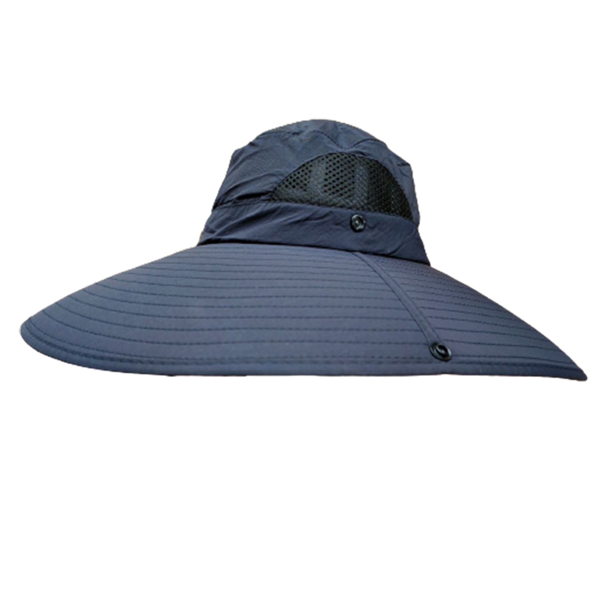 Sombrero de pescador para hombre, gorra de pescador, sombrilla de ala  grande, protector solar para montar, senderismo, Verano