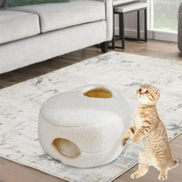cute puppy kitten house warm nest habitats machine tapete lavable portable sleeping pad cómoda pet c salvador cama para gatos de interior