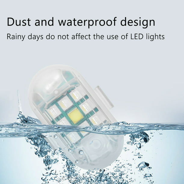 Luz Estroboscópica Led Control remoto a prueba de agua de luz estroboscópica  LED inalámbrico de 2.4G WDOplteas