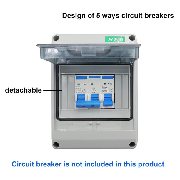  Cubierta de caja eléctrica, cubierta horizontal para