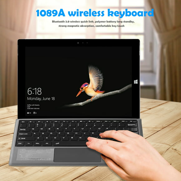 Teclado fino estupendo de la tableta del teclado del juego de 4m m para  Microsoft Surface Pro 8/X/Pro 9