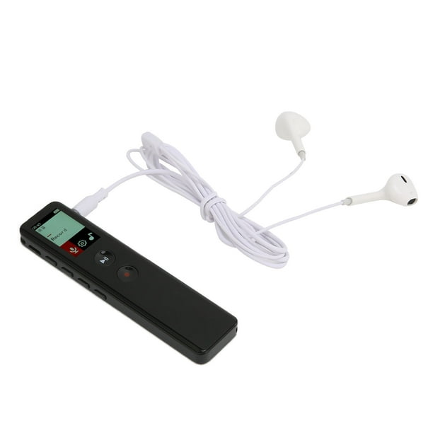 Mini grabadora de voz Dispositivo portátil digital Reproductor de MP3 de 32  GB