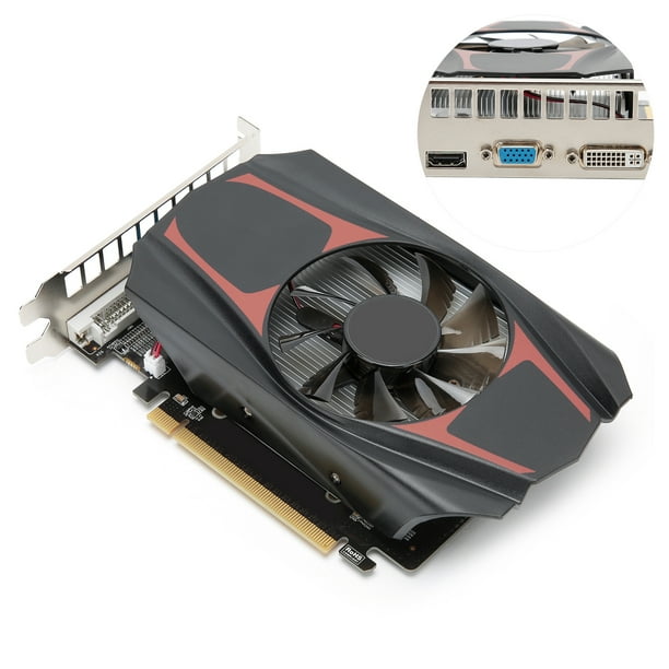 Tarjeta gr fica para Juegos HD7670 1GB 128bit DDR5 650MHz Display Video Card Ranura para Tarjeta g r Unit Componentes de computadora Juego de